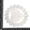 201 Stainless Steel 3D Rotating Hanging Wind Spinner STAS-C166-01G-P-3
