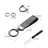 Genuine Leather Car Key Keychain JX273D-2
