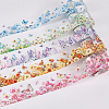5 Rolls 5 Colors PET Self-Adhesive Paper Decorative Stickers DIY-CP0012-92-1