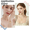 16Pcs 8 Styles 304 Stainless Steel Pendants STAS-SC0010-14-4