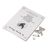DIY Funeral Memorial Charm Keepsakes Brooch Making Kit DIY-FH0006-35A-1