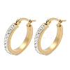 304 Stainless Steel Hoop Earrings EJEW-N0031-11G-4