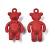 Rack Plating Spray Painted Alloy Pendants PALLOY-N172-001-03-3