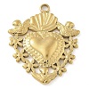 Ion Plating(IP) 304 Stainless Steel Pendants STAS-B075-18G-02-1