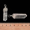 Natural Quartz Crystal Big Pointed Pendants G-P253-01P-3