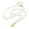 304 Stainless Steel Pendant Nacklaces For Women STAS-S124-01G-04-2