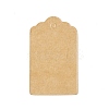 100Pcs Kraft Paper Flower Head Gift Tags CDIS-B001-01B-2