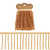 1 Yard Glass Beaded Tassel Ribbon OCOR-BC0007-52A-1
