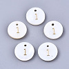 Natural Freshwater Shell Charms SHEL-Q023-01-1