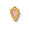 304 Stainless Steel Enamel Charms STAS-V006-04G-02-1