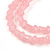 Baking Paint Glass Beads Strands DGLA-N007-01C-3