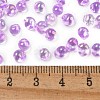 6/0 Inside Colours Fringe Glass Seed Beads SEED-A034-03B-4