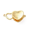 Brass Interlocking Clasps KK-Z105-03G-3