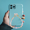 1Pc Glass & Acrylic Beaded Mobile Phone Straps AJEW-LP0004-37-3