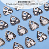 DICOSMETIC 24Pcs 4 Style Alloy Enamel Pendants ENAM-DC0001-07-4