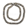 Electroplated Natural Lava Rock Beads Strands G-Q1009-G01-02D-2