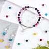 160Pcs 8 Style Natural Mixed Agate Beads G-NB0002-94-3