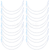 201 Stainless Steel Bra Underwire FIND-WH0421-34A-1