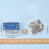 40Pcs 10 Style Tibetan Style Alloy European Dangle Charms MPDL-SC0001-06-7