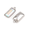 Glass Charms STAS-P437-15H-P-2