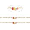 CCB Imitation Pearl & Glass Beaded Chains CHC-P009-13G-2