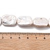 Natural Baroque Keshi Pearl Beads Strands PEAR-P064-01F-06A-5