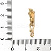 304 Stainless Steel S-Hook Clasps STAS-G373-04G-03-3