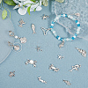 60Pcs Tibetan Style Alloy Pendants FIND-SP0004-07AS-3