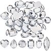 96Pcs 6 Style Sew on Rhinestone OACR-FG0001-20-1