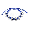 Adjustable Alloy Braided Beads Bracelets BJEW-JB10919-1