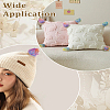 4Pcs Faux Fox Fur Soft Pompom Ball AJEW-LP0003-32-3