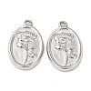 304 Stainless Steel Pendants STAS-I358-12P-01-1