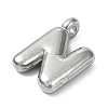 Anti-Tarnish 304 Stainless Steel Pendants STAS-U033-02P-N-2