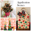 200Pcs 2 Styles Handmade DIY Doll Craft Pom Pom Yarn Pom Pom Balls AJEW-TA0002-18-9