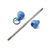 Plastic Beadable Keychain Bar for Jewelry Making DIY Crafts LS-AJEW-C040-01C-2