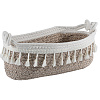 Cotton Rope Woven Storage Basket AJEW-WH20020-153C-1