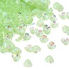 Electroplated Resin Cabochons MRMJ-T083-02D-2