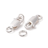 925 Sterling Silver Lobster Claw Clasps STER-A001-43-2