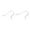 Brass Earring Hooks LS-KK-H258-06C-S-2