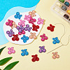 24Pcs 6 Colors Cherry Rhinestone Patches PATC-TA0001-06-5