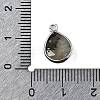Natural Labradorite Faceted Pendants G-U019-05P-08-3
