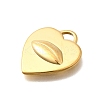304 Stainless Steel Pendants STAS-E545-03G-2