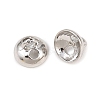 Brass Bead Cap Pendant Bails KK-Z146-26P-2
