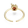 Brass Micro Pave Cubic Zirconia Cuff Rings RJEW-Q161-006-NF-3