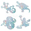 Waterproof PVC Colored Laser Stained Window Film Adhesive Stickers DIY-WH0256-032-1