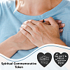 1Pc Heart Shape 201 Stainless Steel Commemorative Decision Maker Coin AJEW-CN0001-68C-7