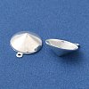 Ion Plating(IP) 304 Stainless Steel Pendant Pointed Back Rhinestone Settings STAS-U025-05E-S-2