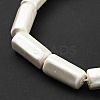 Electroplated Shell Pearl Beads Strands BSHE-G027-08A-4