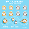 Unicraftale 24Pcs 2 Colors 304 Stainless Steel Pendants STAS-UN0040-36-4