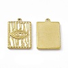 PVD Vacuum Plating 201 Stainless Steel Pendants STAS-J401-VC811-1